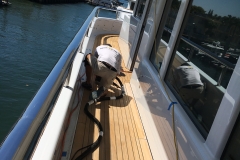 Teak Deck Sanding